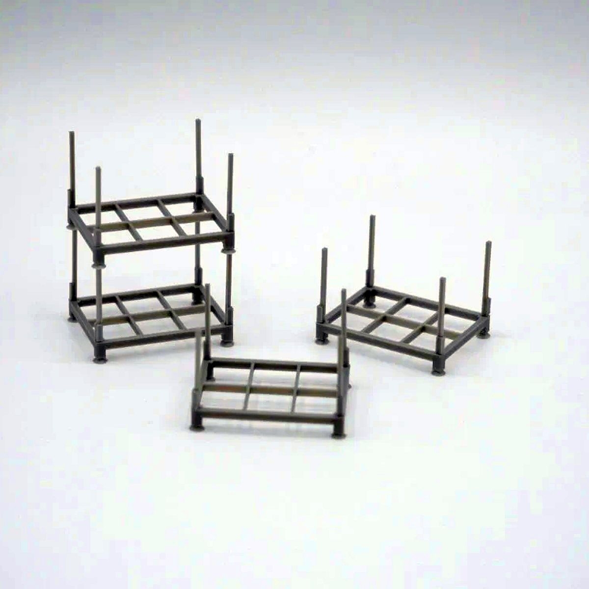 150116 - 3D-Druckfactory - Stackable transport rack - 4 pieces