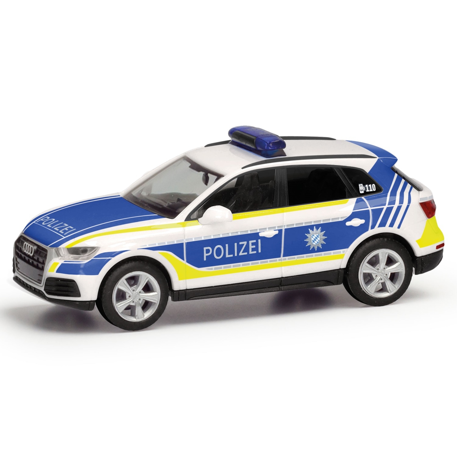 098052 - Herpa - Audi Q5 Funkstreifenwagen "Polizei Bayern"