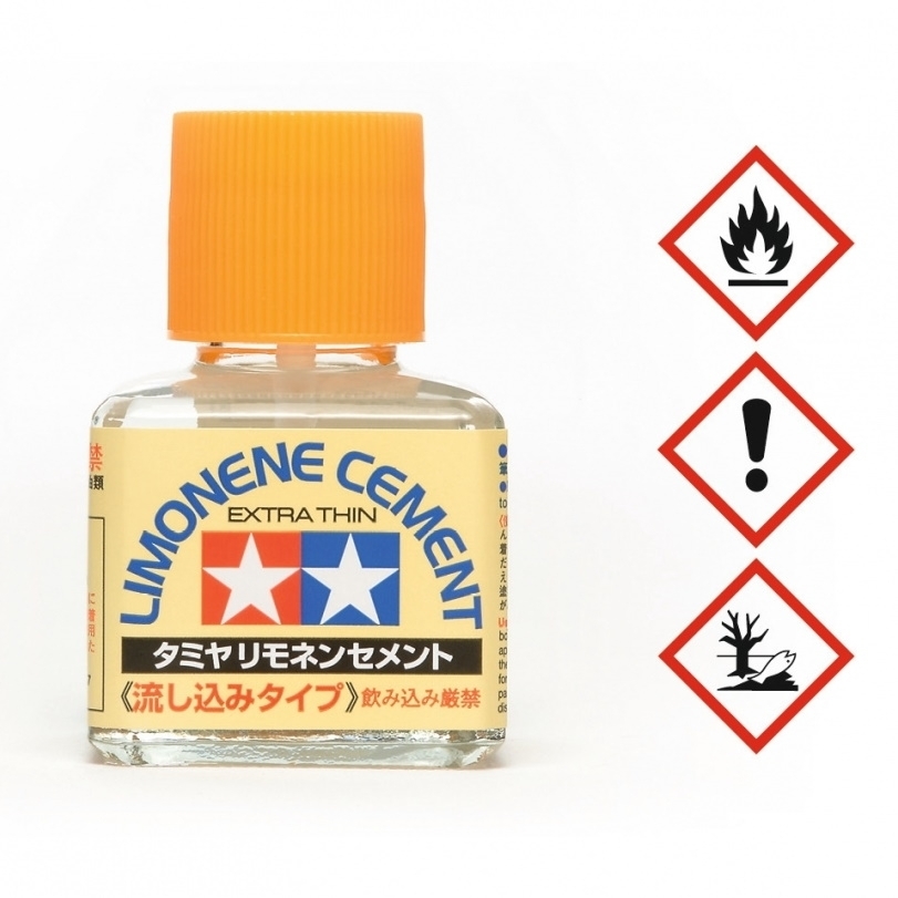 87134 - Tamiya - plasic glue / cement Limonene extra thin - 40ml