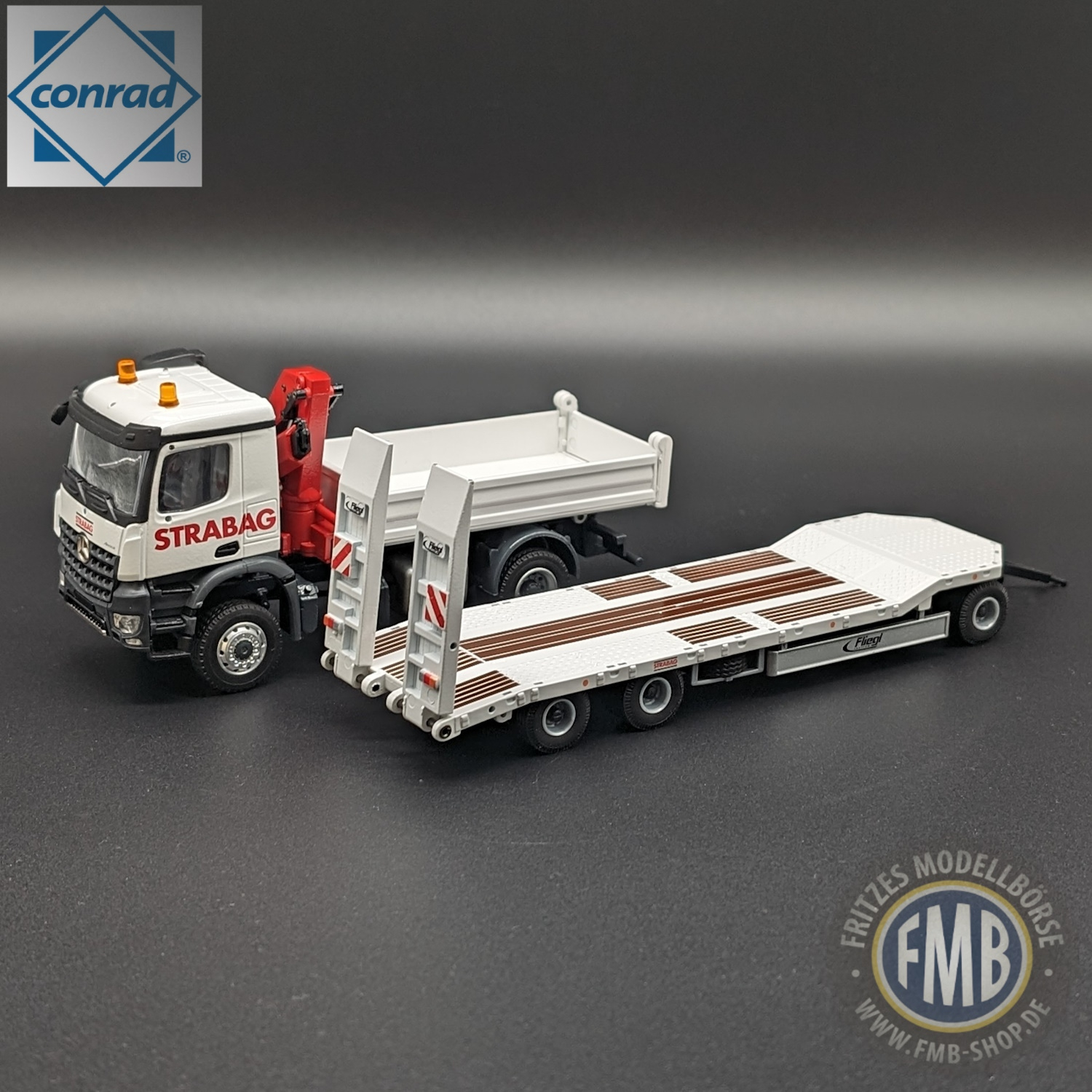 78224/0 - Conrad - Mercedes-Benz Arocs 5axle with crane Palfinger PK 200002L SH - Lanz -