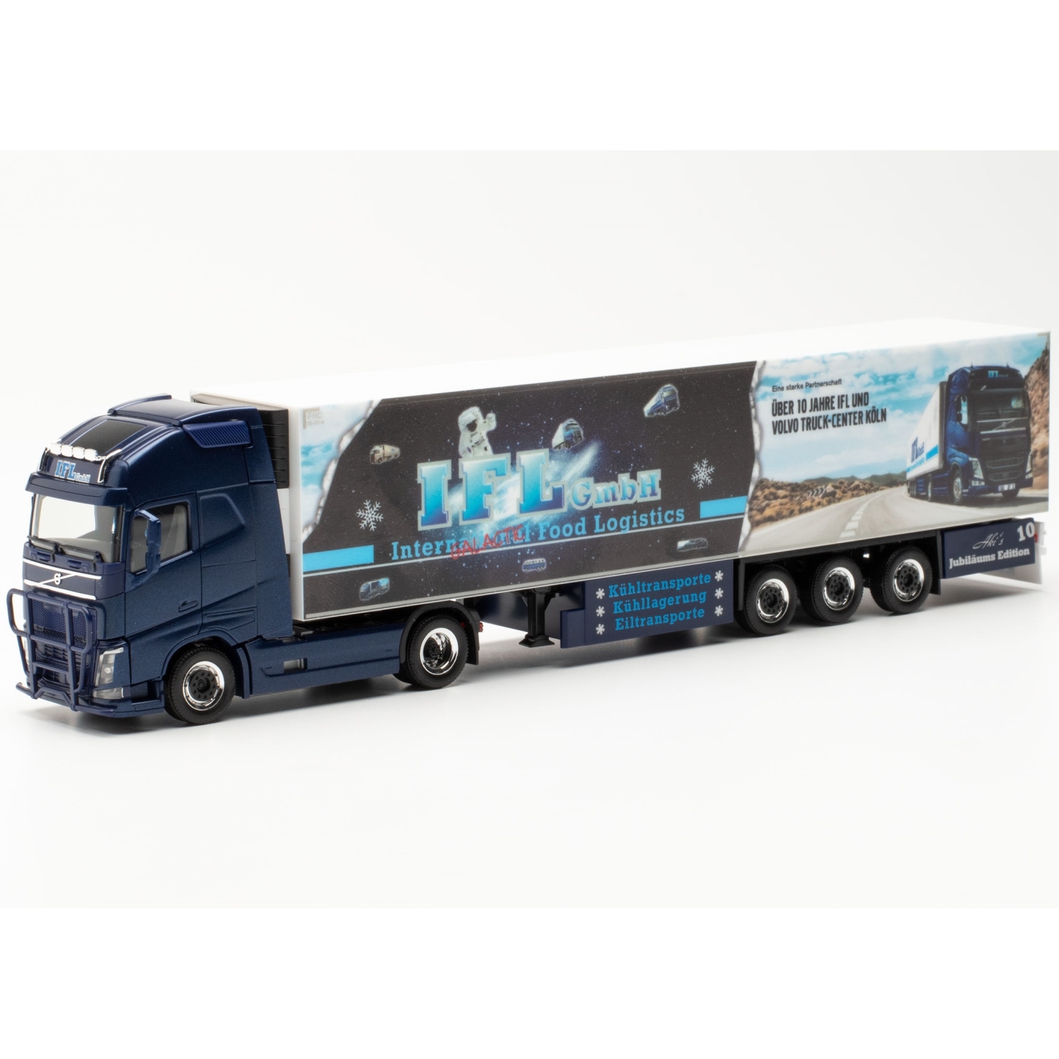 314879 - Herpa - Volvo FH GL Kühlkofferauflieger - IFL Köln