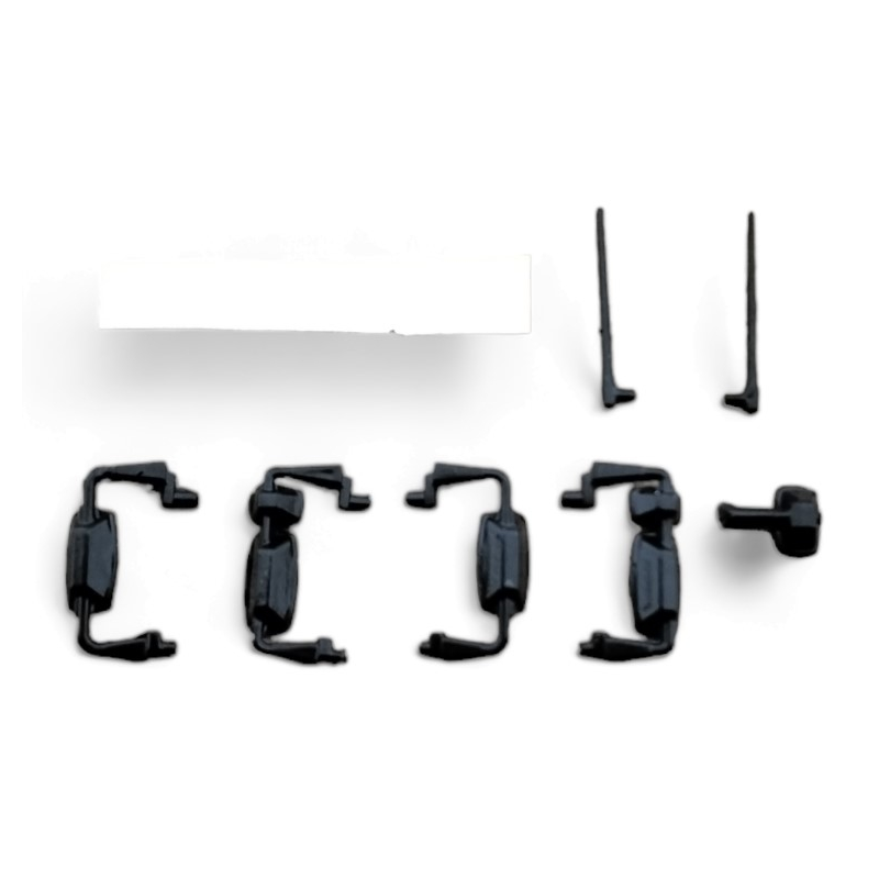 70958 - Tekno Parts - Spiegel  Set Scania Streamline T143/113 - schwarz -