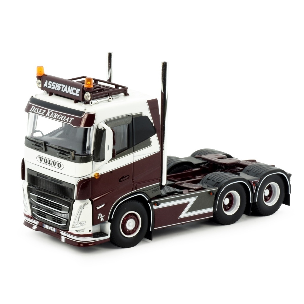 85174 - Tekno - Volvo FH05 6x4 3axle truck tractor - Disez Kergoat - F