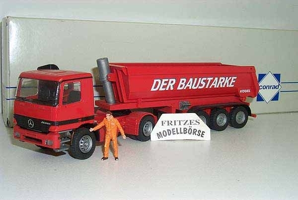 40116/0 - Conrad - Mercedes Benz Actros MP1 Sattelkipper Kögel -Der Baustarke -