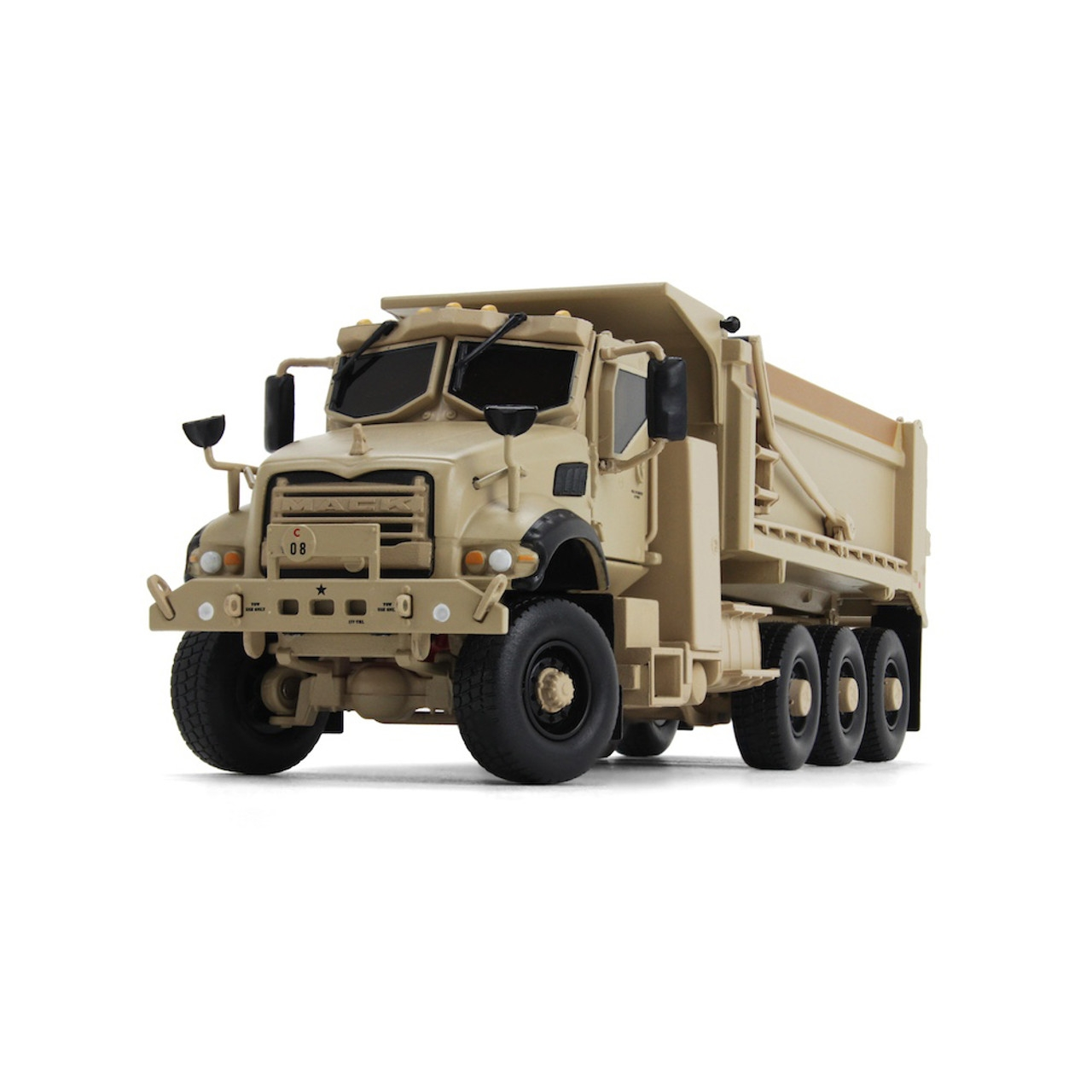 50-3495 - First Gear - Mack 4achs Millitärkipper M917A3 in Beige - F5495 -