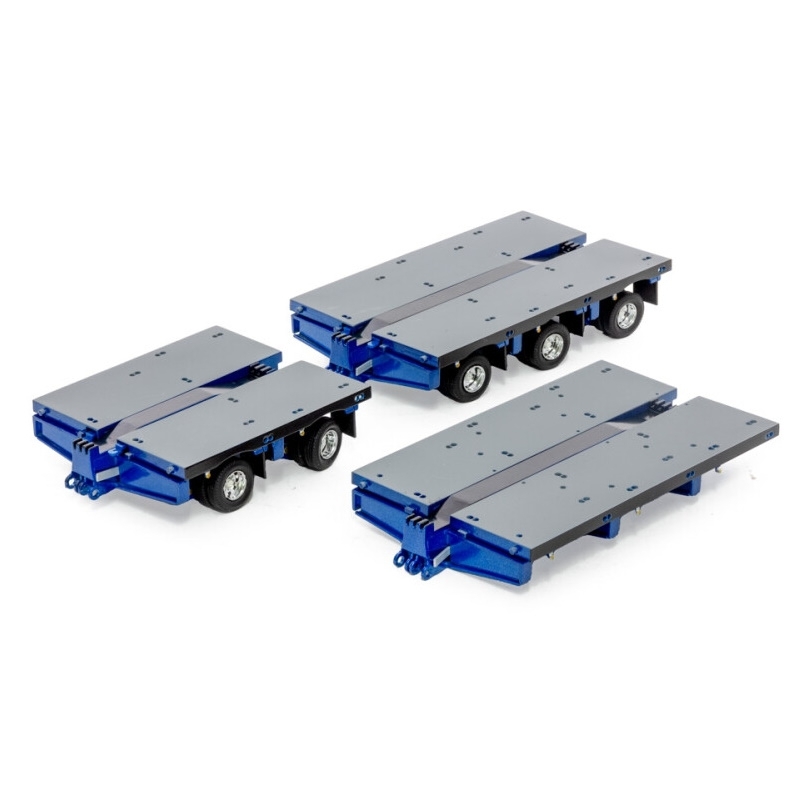 ZT09318A - Drake - Supplementary set Deck + 2x8/3x8 axle Module - blue/grey - AUS