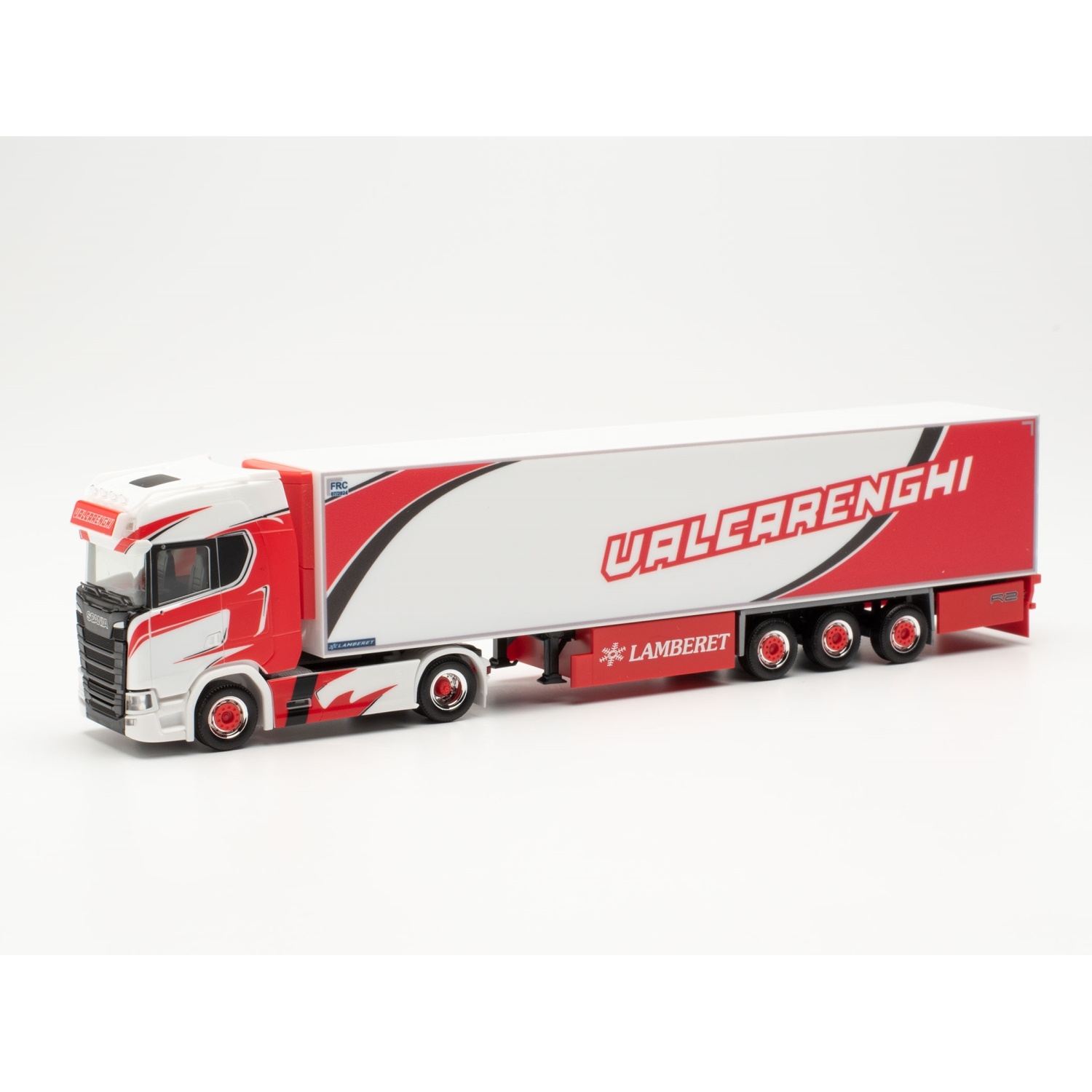 315340 - Herpa - Scania CS20 Highline Kühlkofferauflieger - Valcarenghi - IT