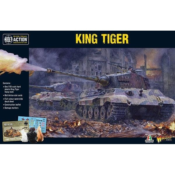 402012001 - Bolt Action - Germans - battle tank - King Tiger