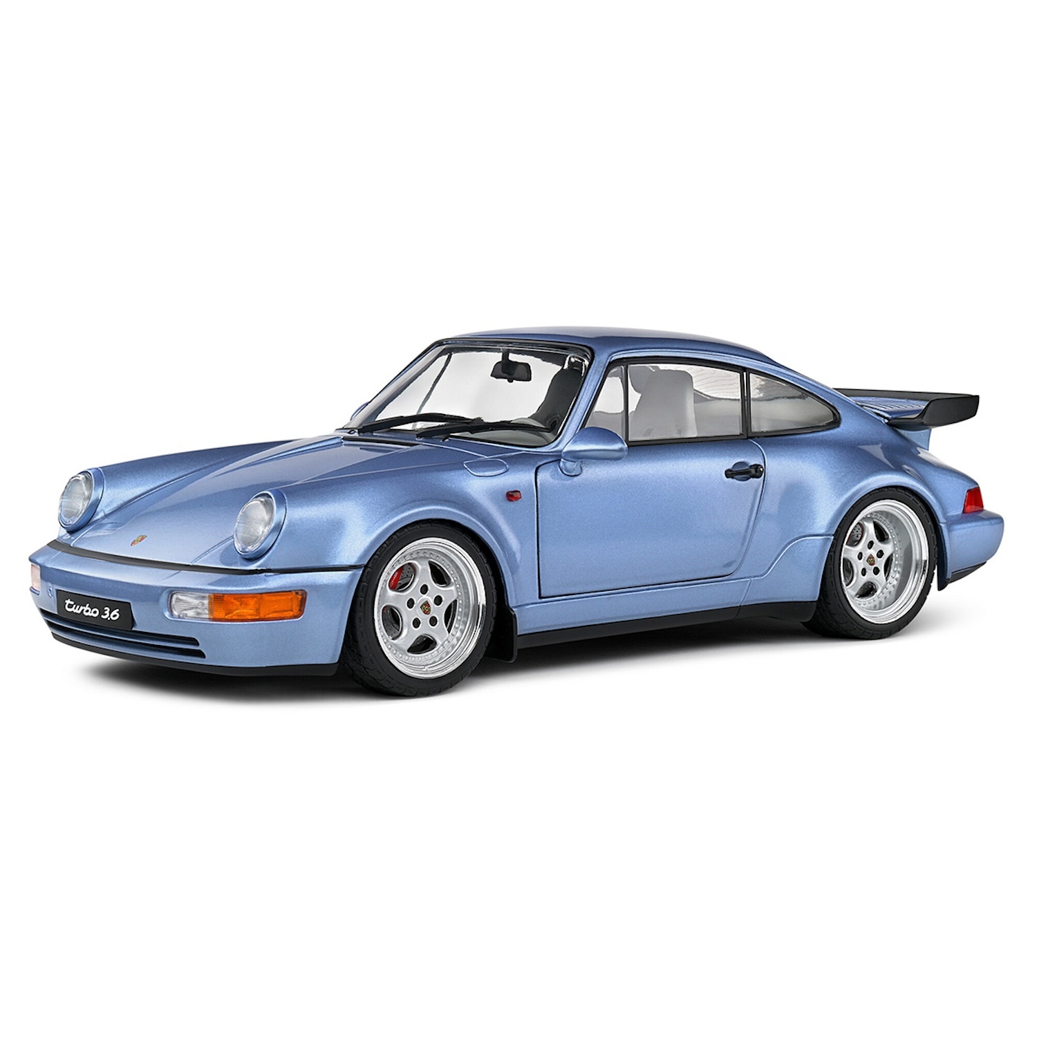 S1803408 - Solido - Porsche 911 Turbo (964) `1990, light blue metallic