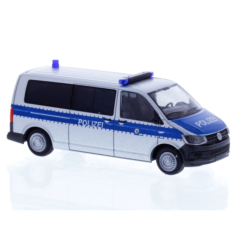 53733 - Rietze - Volkswagen VW T6 lwb Bus patrol car  "Polizei Sachsen"