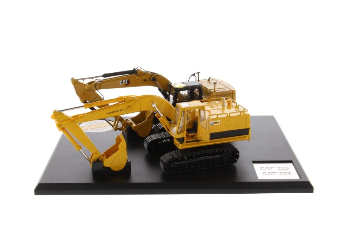 85715 - Diecast Masters - CAT Bagger-Set Evolution Serie - CAT 225 & 323