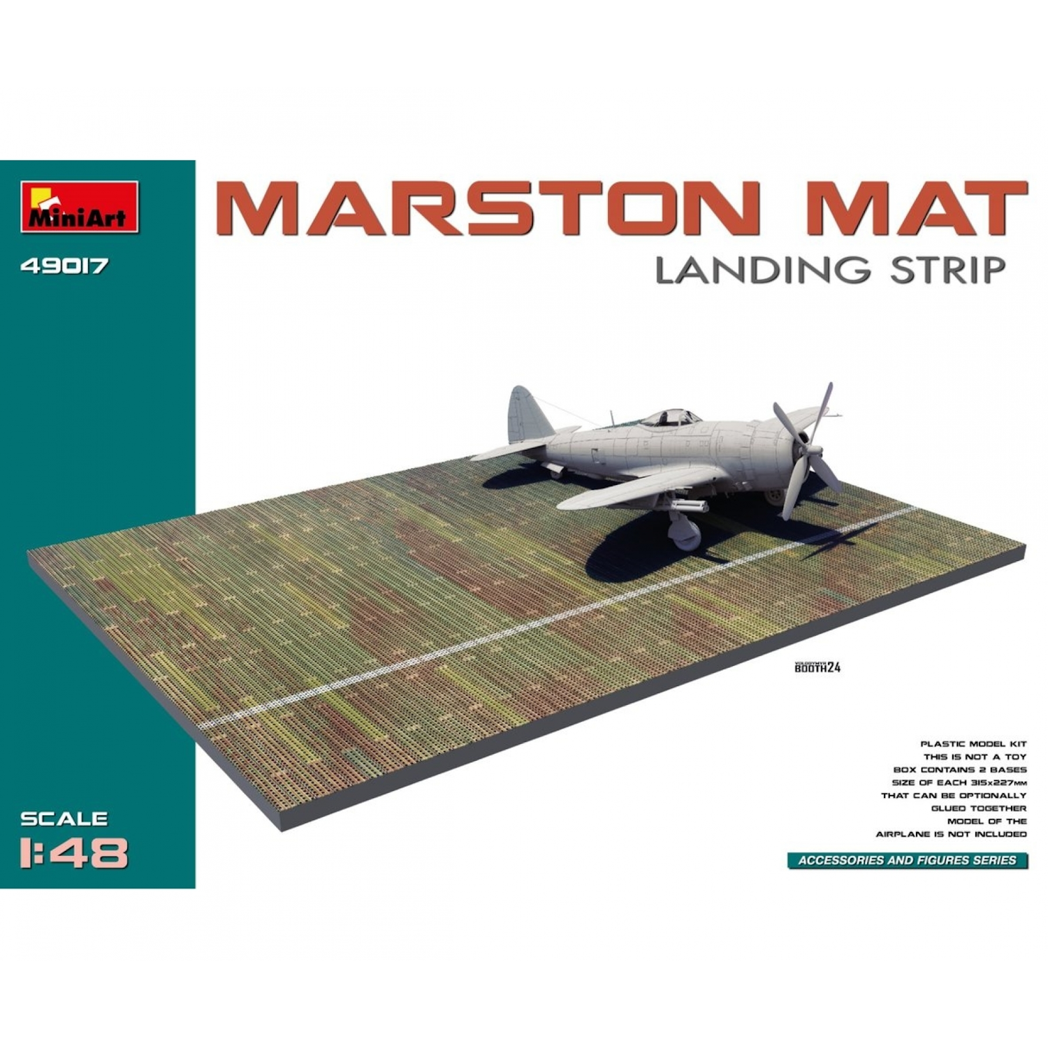 49017 - MiniArt - Diorama-Set Marston Matte Landebahn