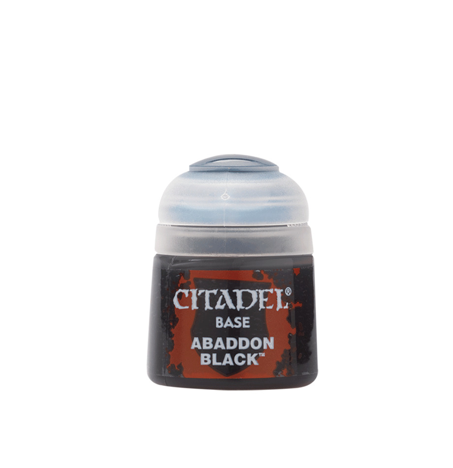 21-25 - CITADEL - BASE Abaddon Black 12ml