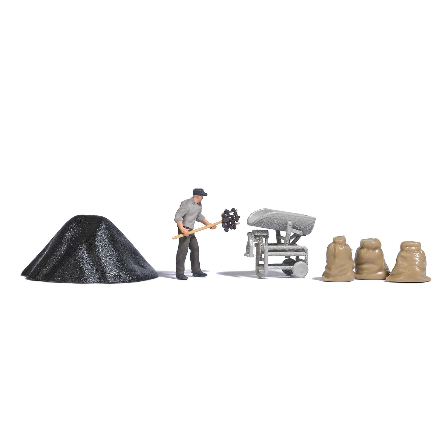 7928 - Busch Action-Set - "Weighing coal" with figure and accessories