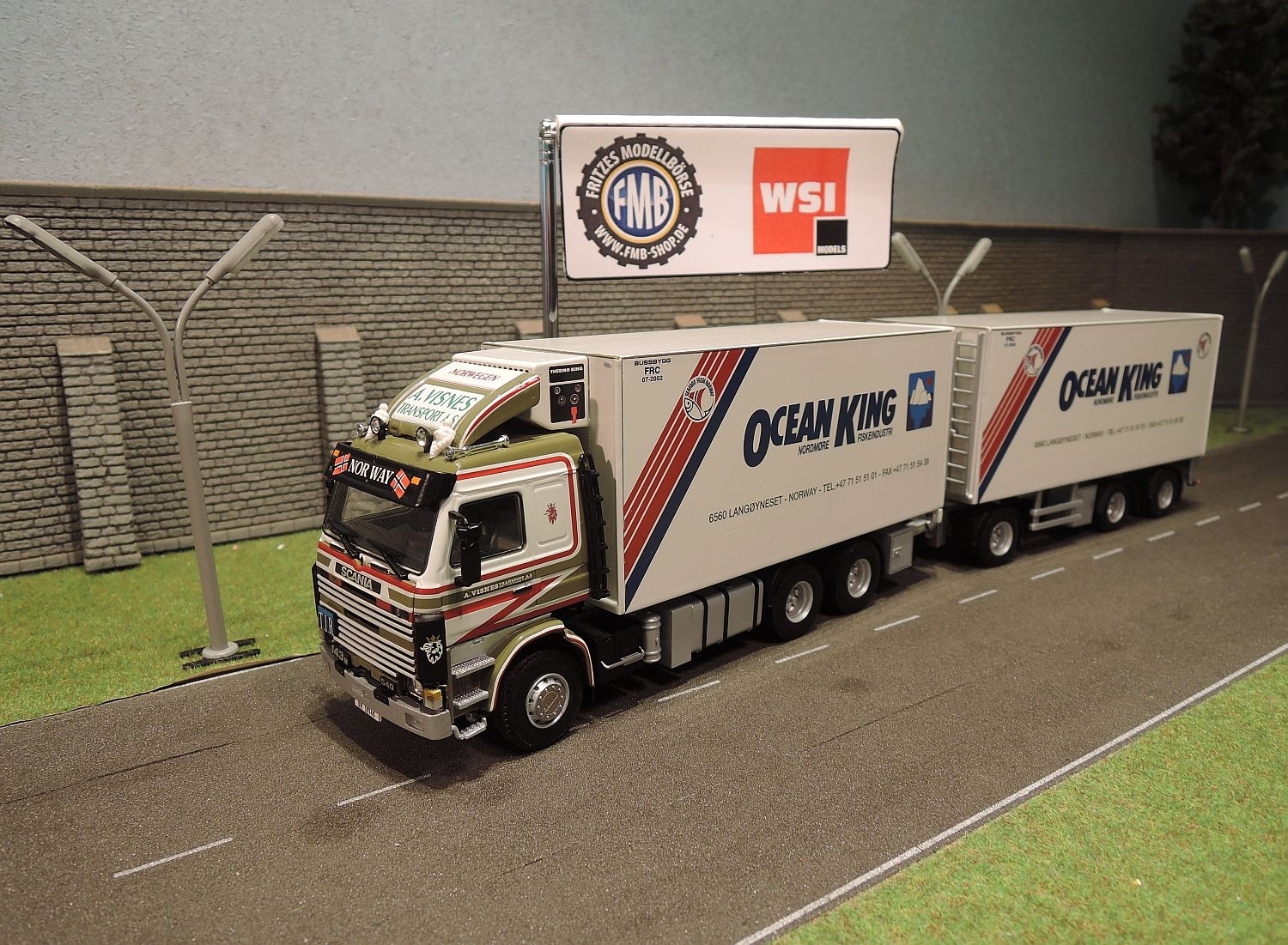 06-1098 - WSI -  Scania 113/143 reefer combi - Visnes - Ocean King -