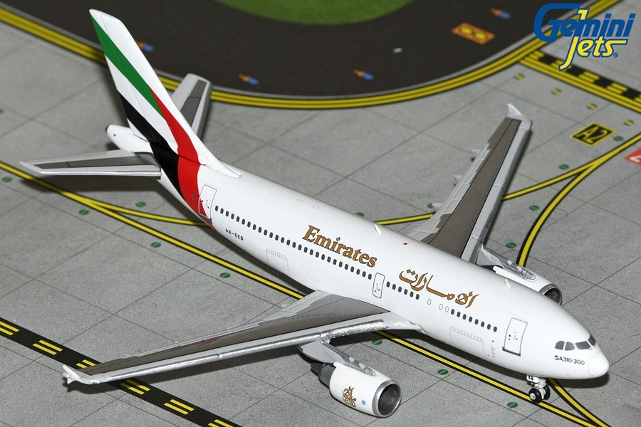 GJUAE2234 - Gemini Jets - Emirates Airbus A310-300 - A6-EKB -