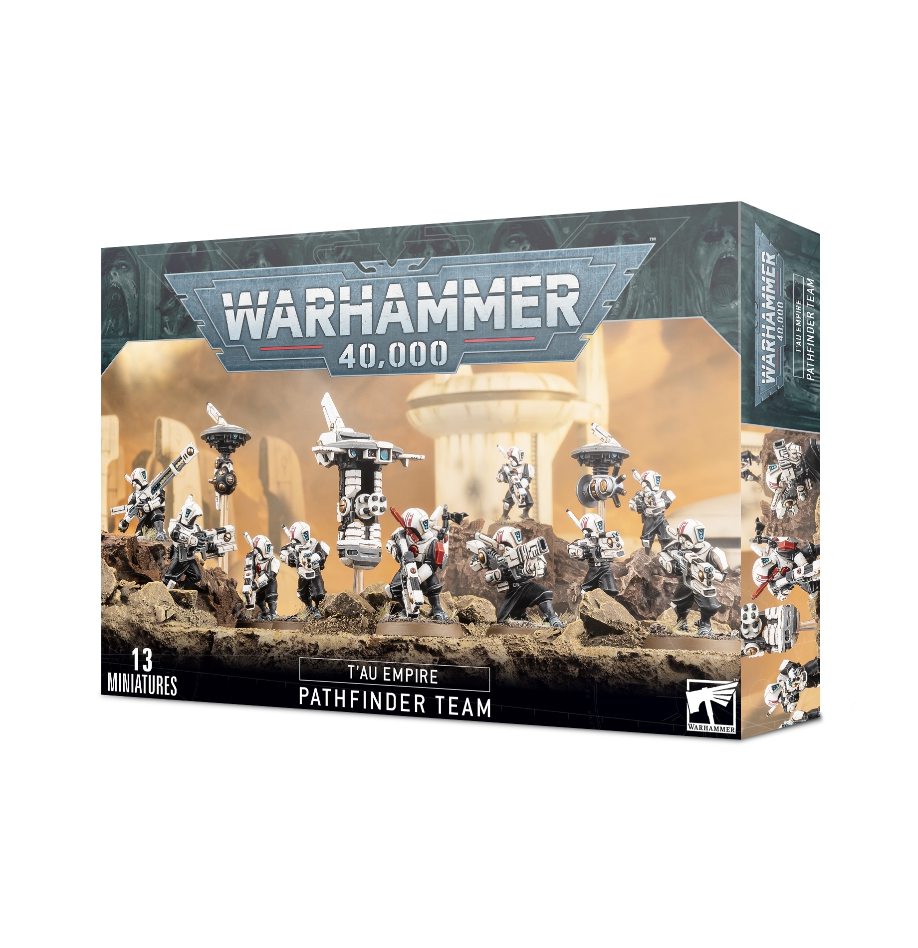 56-09 - Warhammer 40.000 - T'AU EMPIRE - Späherteam - Tabletop