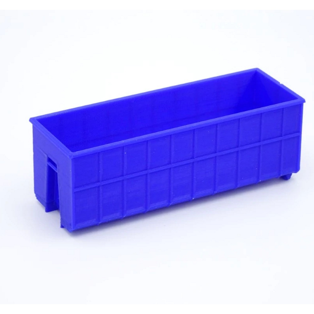 100131 - 3D-Druckfactory - 50m³ roll off container, blue