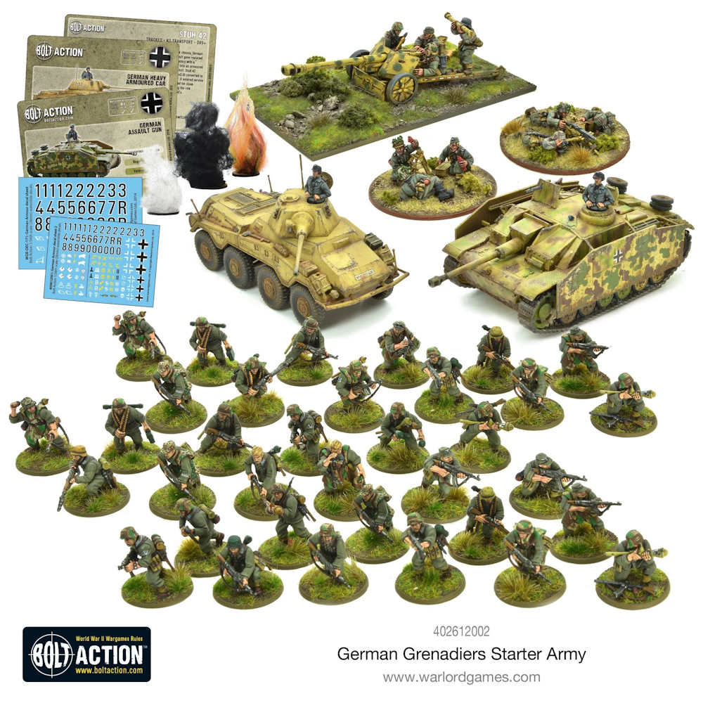 402610002 - Bolt Action - Germans - Grenadiers Starter Army