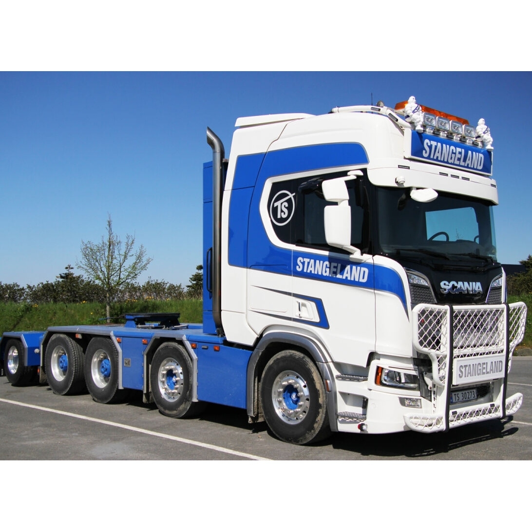 01-4349 - WSI - Scania R HL 8x4 truck tractor 4axle with add on axle  - Stangeland - N -