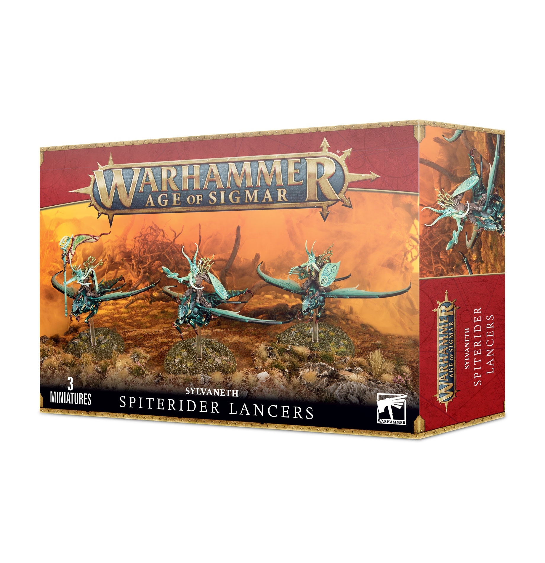 92-26 - Warhammer Age of Sigmar - SYLVANETH - SPITERRIDER LANCERS Tabletop