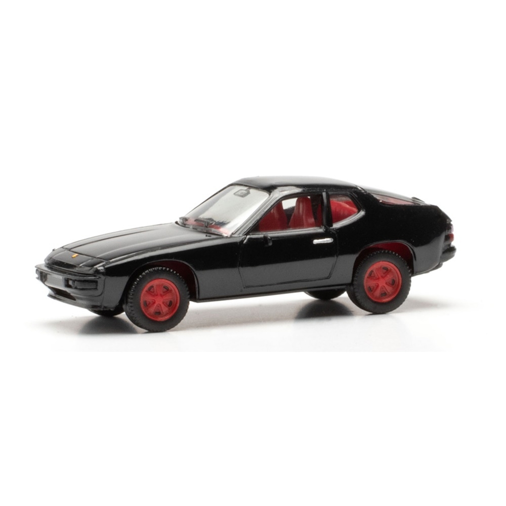 956536 - Herpa - Porsche 924 "75 years Herpa", black/red