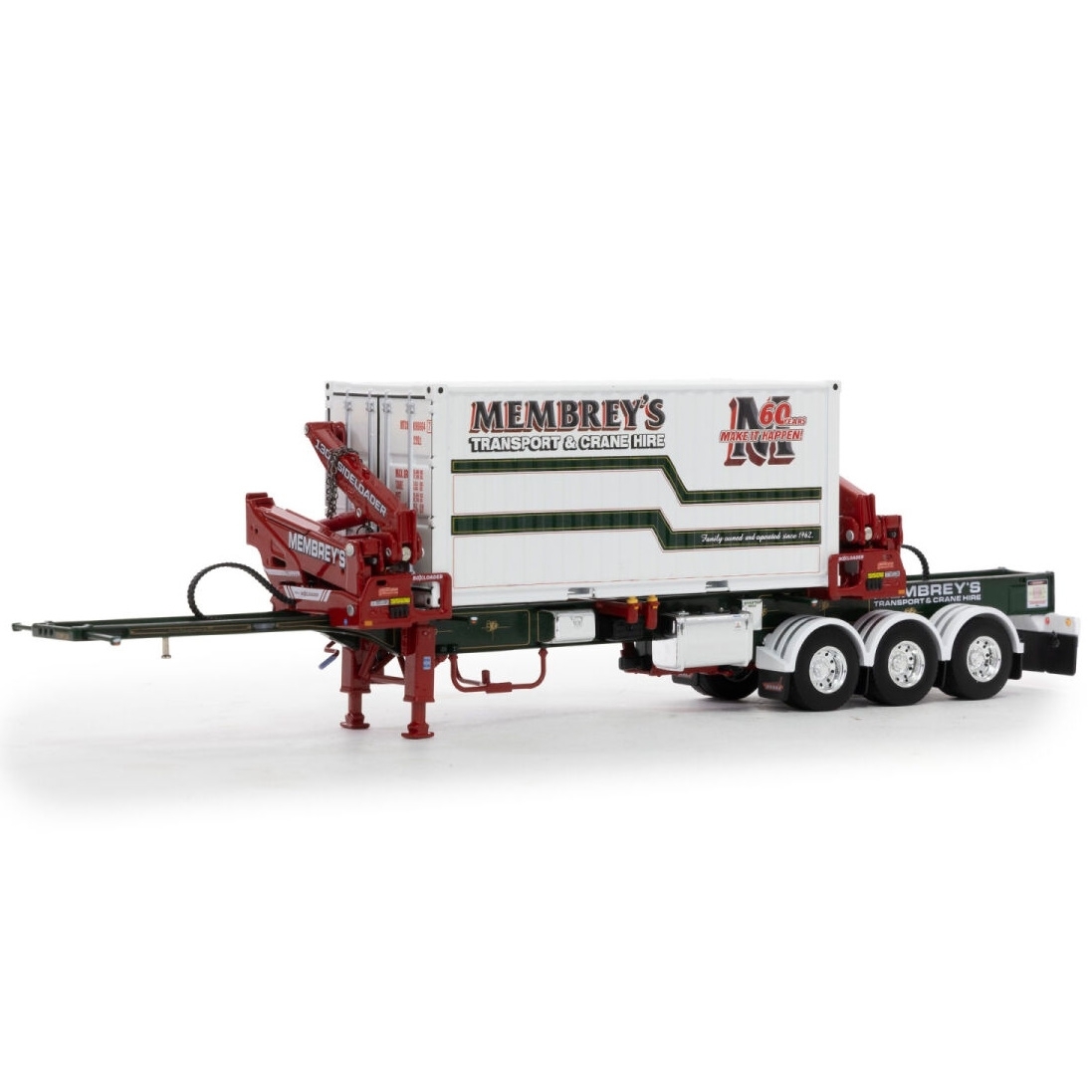 ZT09246S - Drake - Box loader corporate livery + 20ft Container - Membrey`s - AUS -