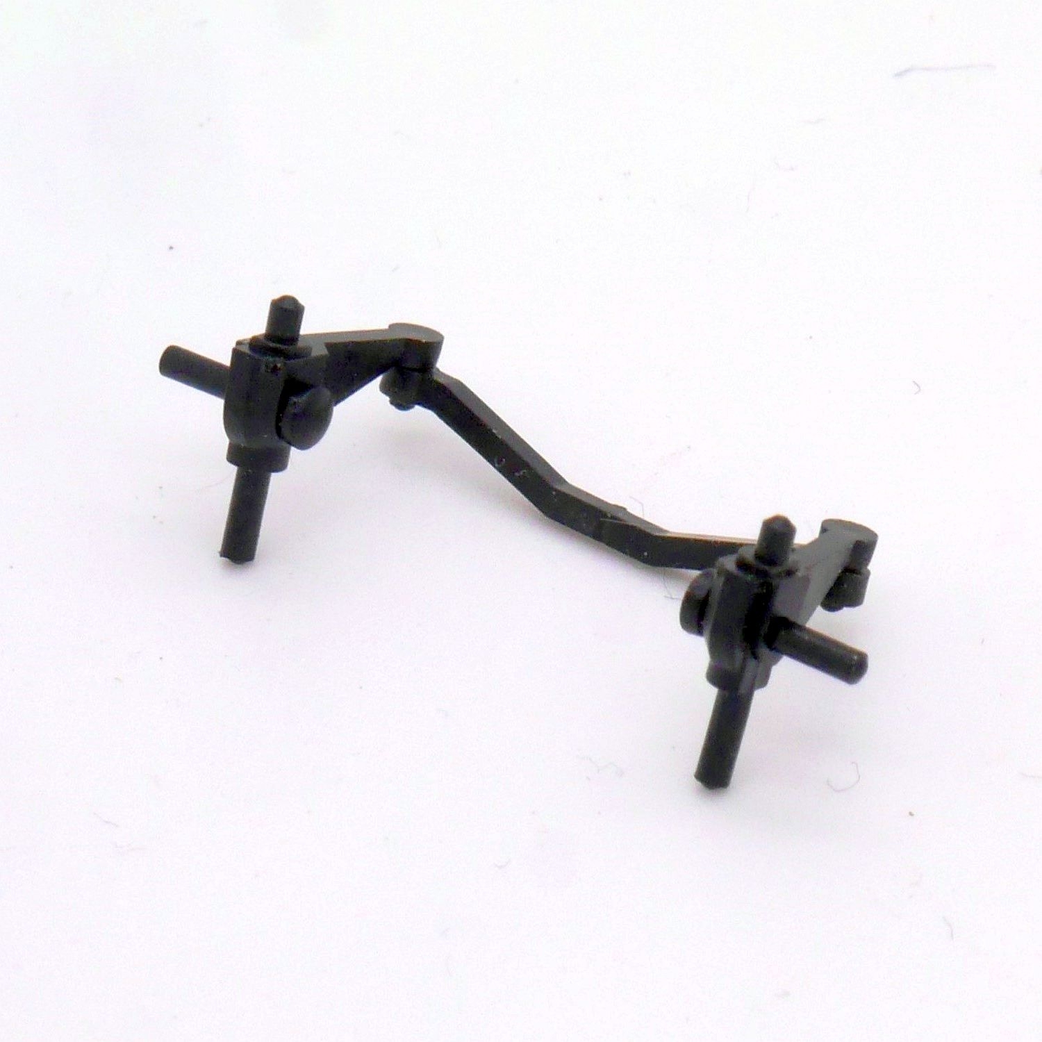 EM0374 - Elbe-Modell - Steering parts black for 8 axle