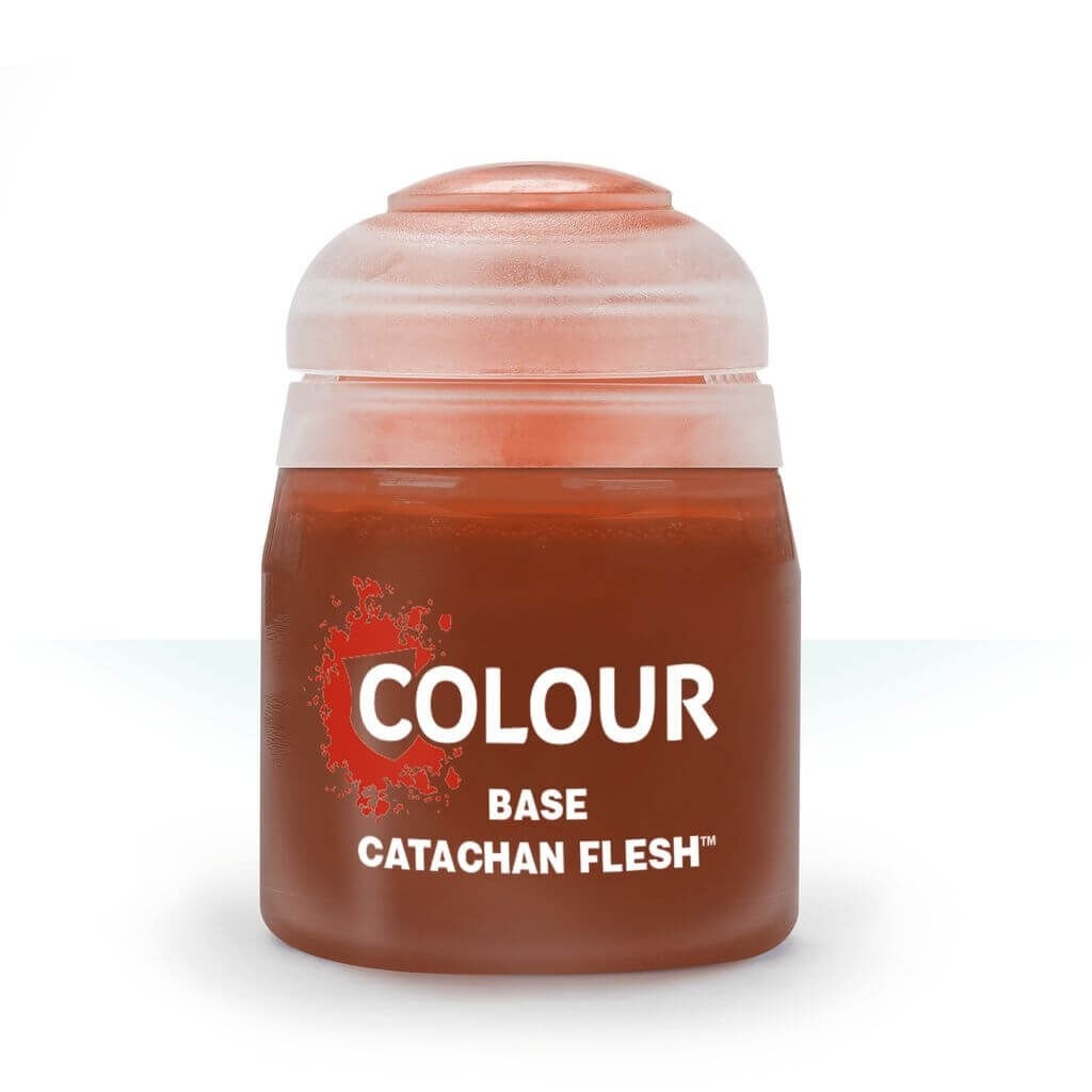 21-50 - CITADEL - BASE CATACHAN FLESH 12ml - Braun/Rot