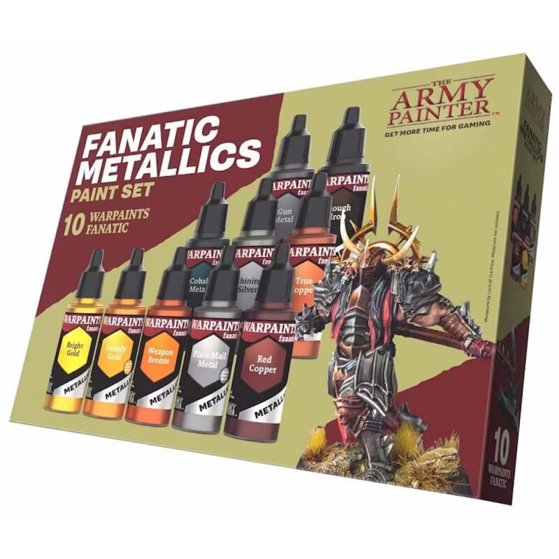 APWPF8069 - The Army Painter - Warpaints Fanatic -  Metallics Set