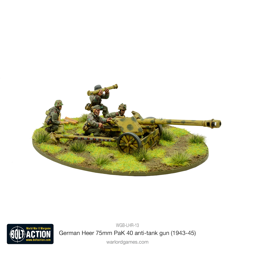 WGB-LHR-13 - Bolt Action - Germans - Heer 75mm PaK 40 anti-tank gun (1943-45)