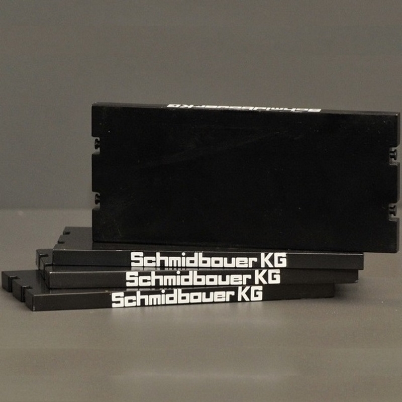 YC604-4S - YCC Models - support / base plates in black set / 4 - Schmidbauer