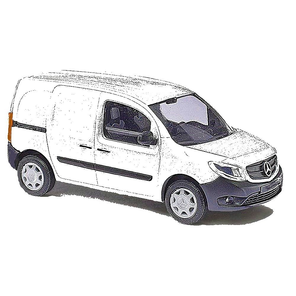 60251 - Busch Bausatz - Mercedes-Benz Citan `12 Kastenwagen, weiß