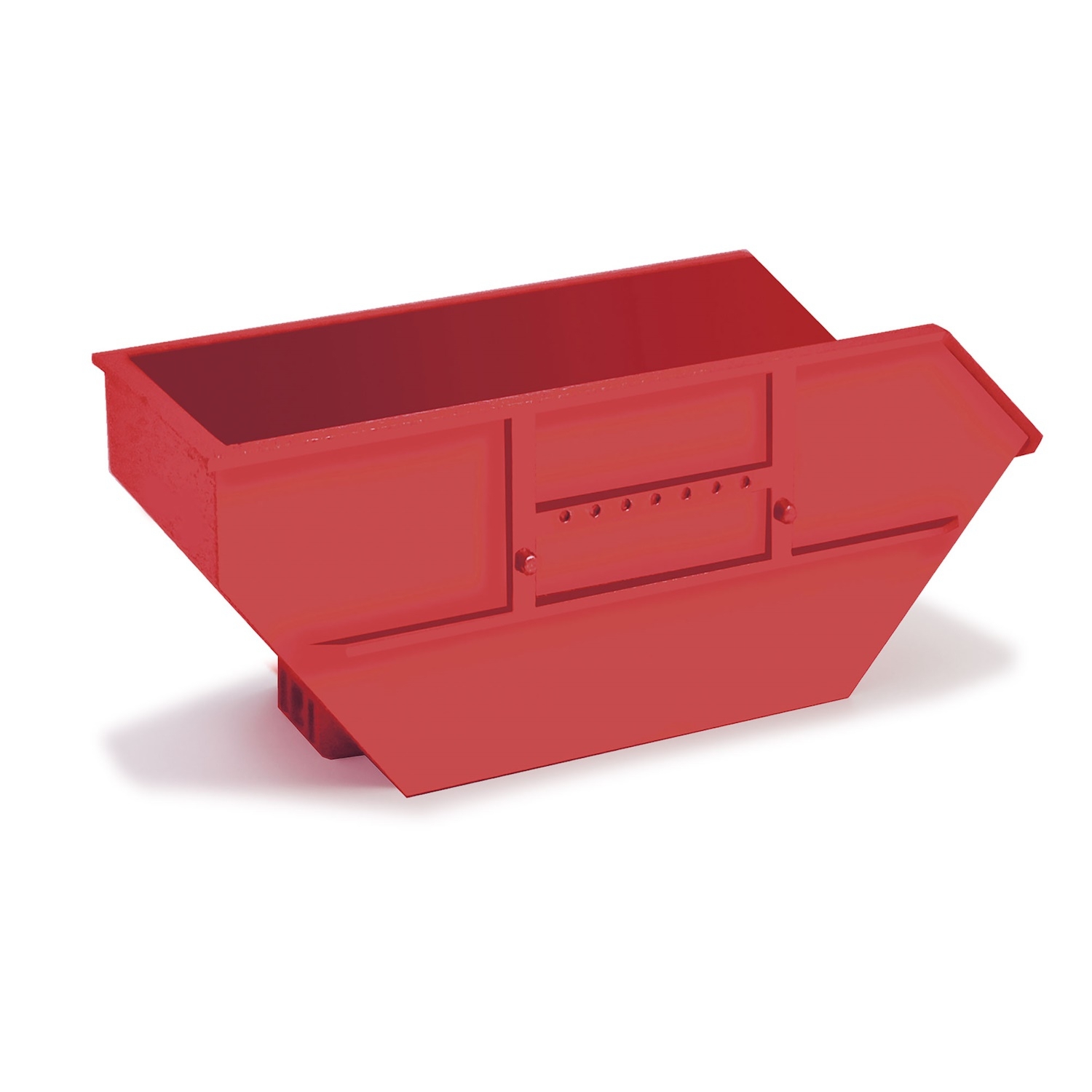 054669 - Herpa Accessories - Skip tray 7m³ for AK12, red - 2 pieces