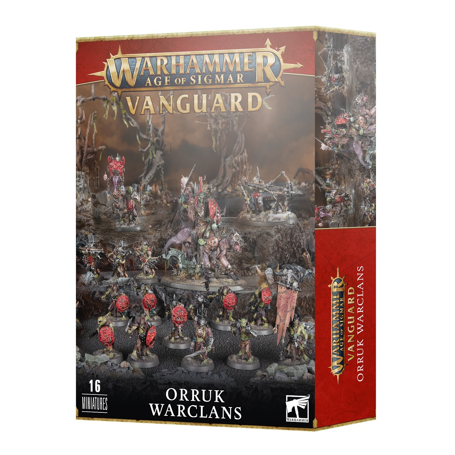 70-23 - Warhammer Age of Sigmar - VANGUARD - SPEARHEAD - Orruk Warclans - Tabletop