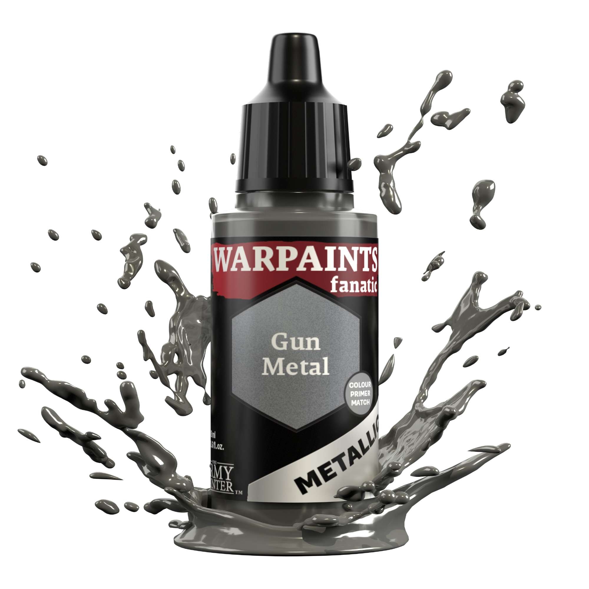 WP3193 - Metallic - Warpaints Fanatic - The Army Painter - Gun Metal