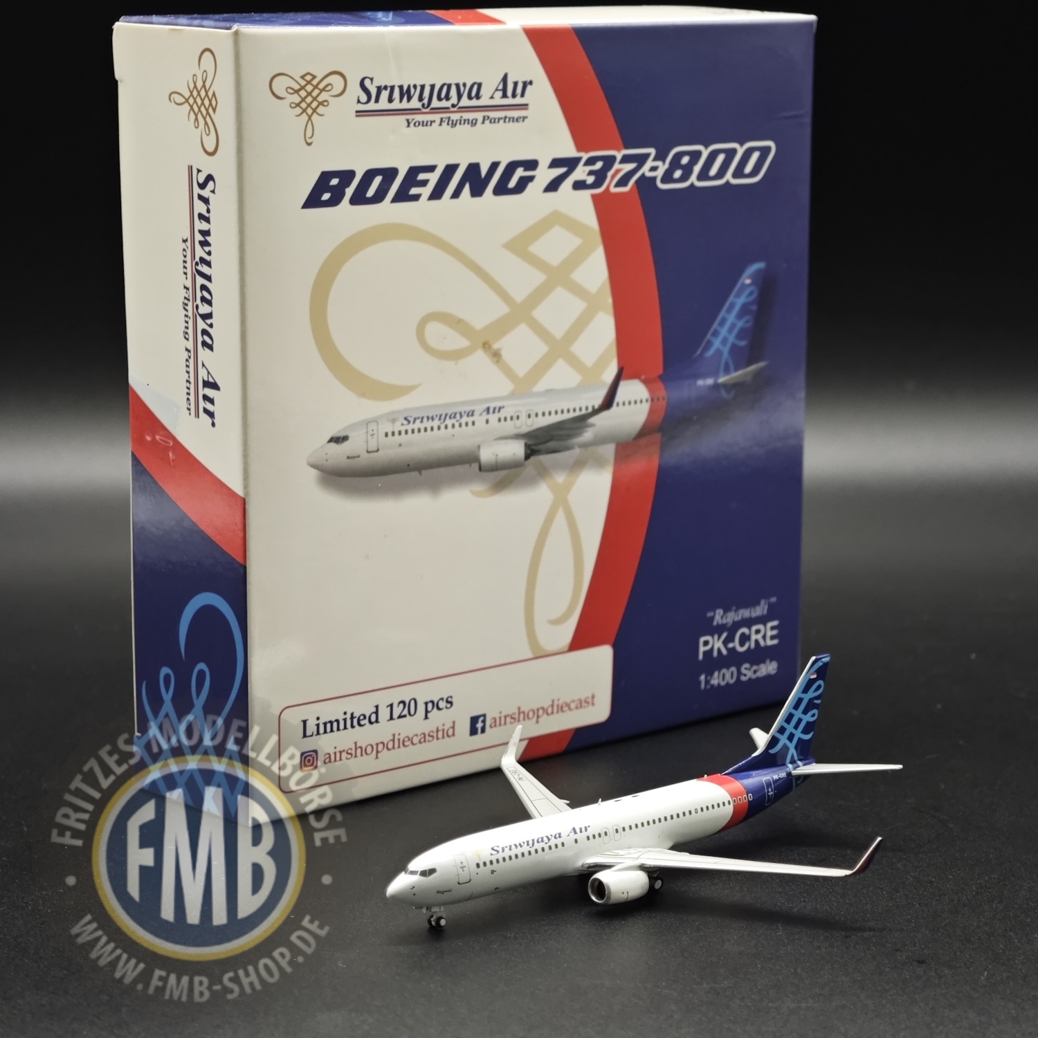 PKCRE - Panda Models - Sriwijaya Air Boeing 737-800 "Rajawali"- PK-CRE -