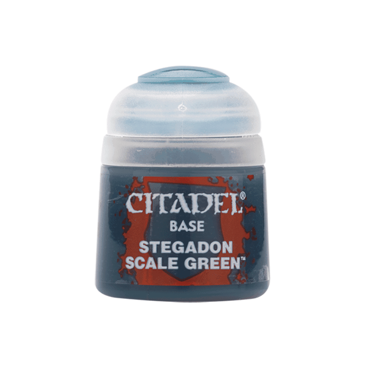 21-10 - CITADEL - BASE STEGADON SCALE GREEN 12ml - Grün