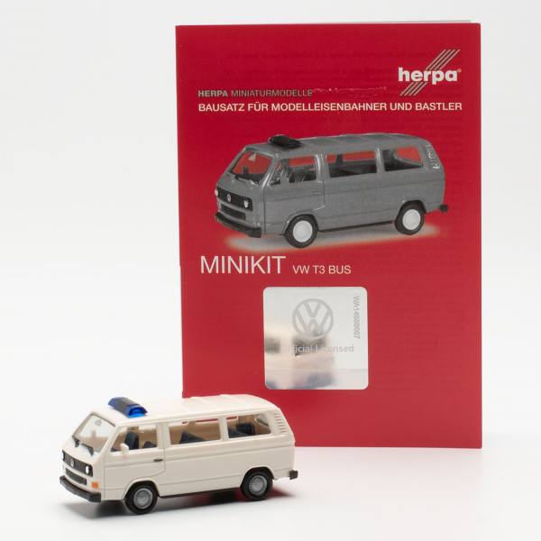 013093-004 - Herpa MiniKit -  Volkswagen VW T3 Bus, weiß