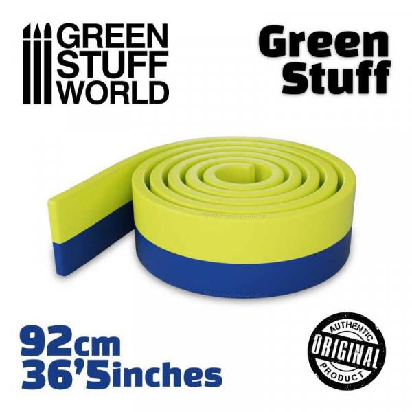 9001 - Green Stuff World - Green Stuff Modelliermasse Rolle 92 cm