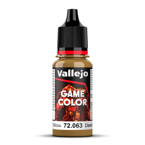VA72063 - Vallejo - Desert Yellow 18 ml - Game Color