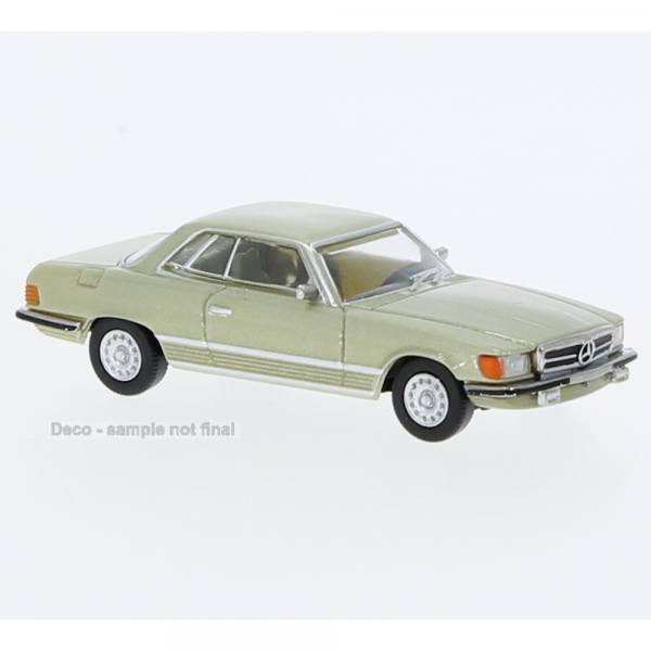 870477 - PCX87 - Mercedes-Benz 350 SLC (C107) `1971, hellgrün metallic