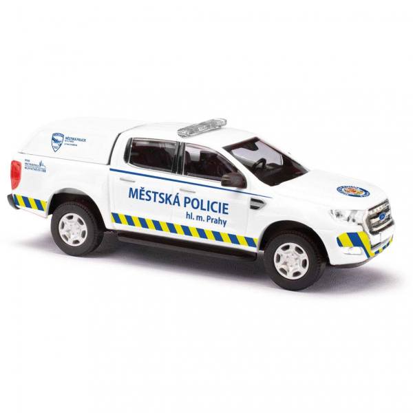 52834 - Busch - Ford Ranger `16 mit Hardtop "Mestska Policie Praha" CZ