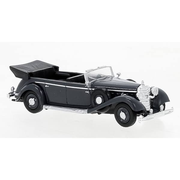 21052 - Brekina - Mercedes-Benz 770K Cabrio-Limousine `1938,  dunkelgrau
