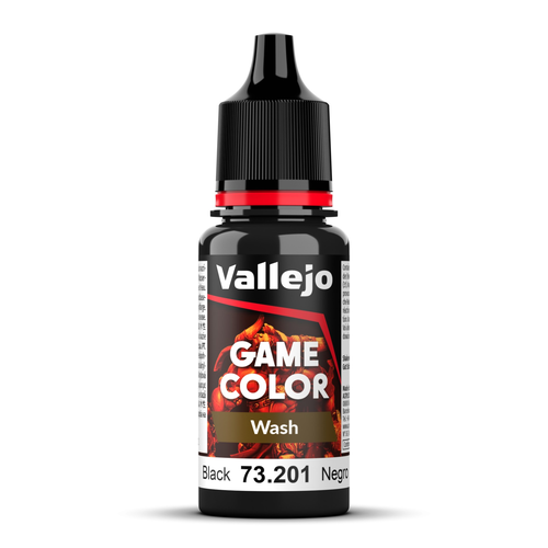 VA73201 - Vallejo - Black 18 ml - Game Wash