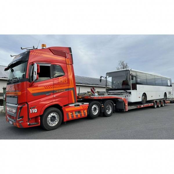 01-4435 - WSI - Volvo FH5 GL 6x2 mit 3achs Truck Transporter - Sæter Auto - N -