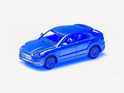 069124 - Minichamps - Porsche Cayenne Coupe (2019), blau metallic