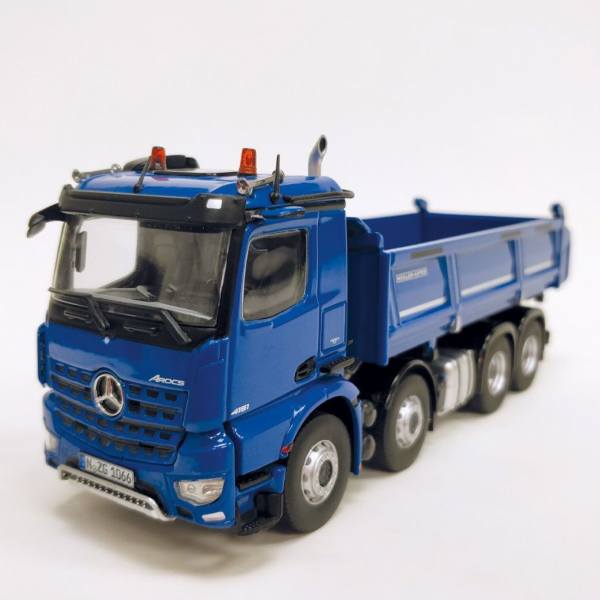 1066/20 - NZG - Mercedes-Benz Arocs M 8x4 Meiller Kipper - blau -