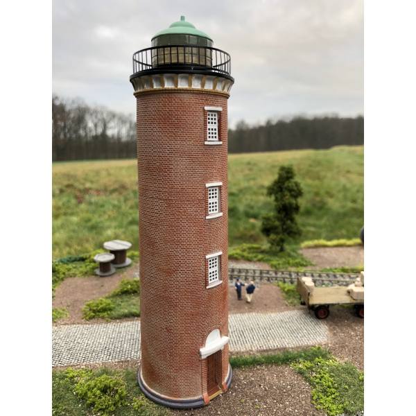 1017 - Loewe - Leuchtturm "Alte Liebe" - Grundmaße: 57 x 57 x 200 mm