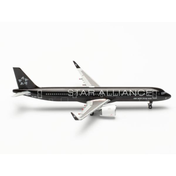 537391 - Herpa Wings - Air New Zealand Airbus A321neo “Star Alliance” - ZK-OYB -